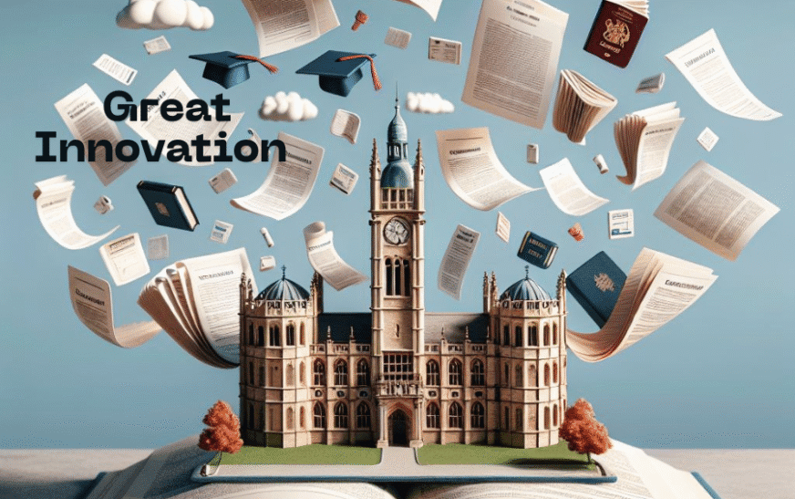 An image as Great Innovation is Vital for Universities