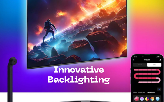 An image as Innovative Backlighting 