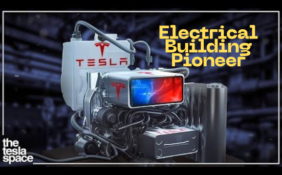 An image as Tesla: Electrical Building Pioneer