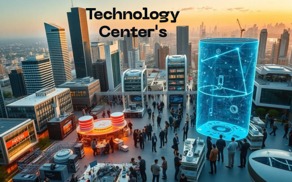 An image as Technology Center's Part in Cutting-edge Universities