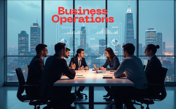 An image as Technology Transforming Business Operations