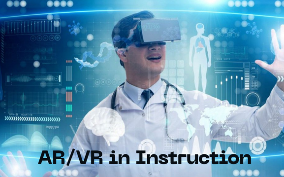 An image as Benefits of AR/VR in Instruction