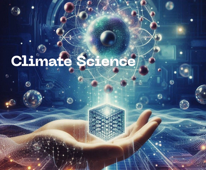 An image as Quantum Computing in Climate Science