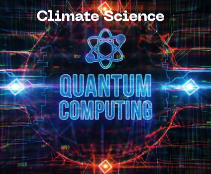 An image as Quantum Computing in Climate Science