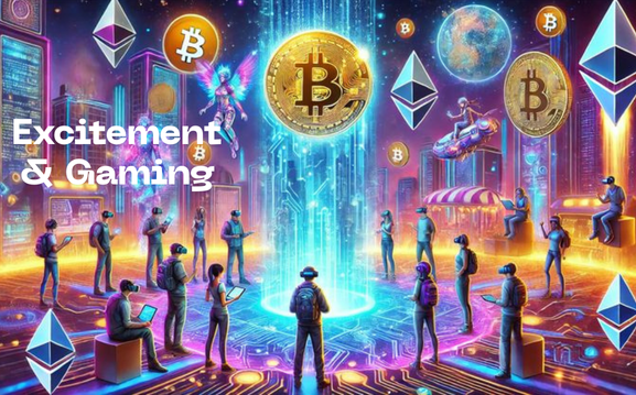 An image as Blockchain in Excitement & Gaming