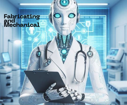 An image as Fabricating and Mechanical Robot Assistants