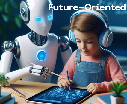 An image as Future-Oriented Applications of AR/VR in Education