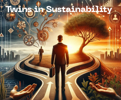 An image as Part of Advanced Twins in Sustainability
